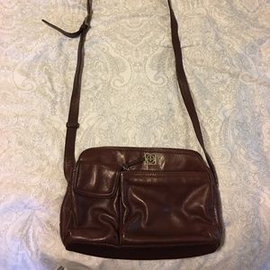 Giani Bernini Leather Crossbody/Satchel Purse